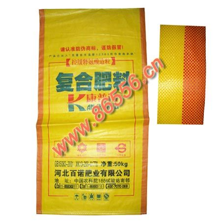 067-bian-zhi-dai装50kg复合肥料用彩印覆膜编织袋
