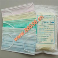 02-kou-zhao一次性口罩(防尘无纺布3层带过滤布透气灭菌防禽流感医用口罩)